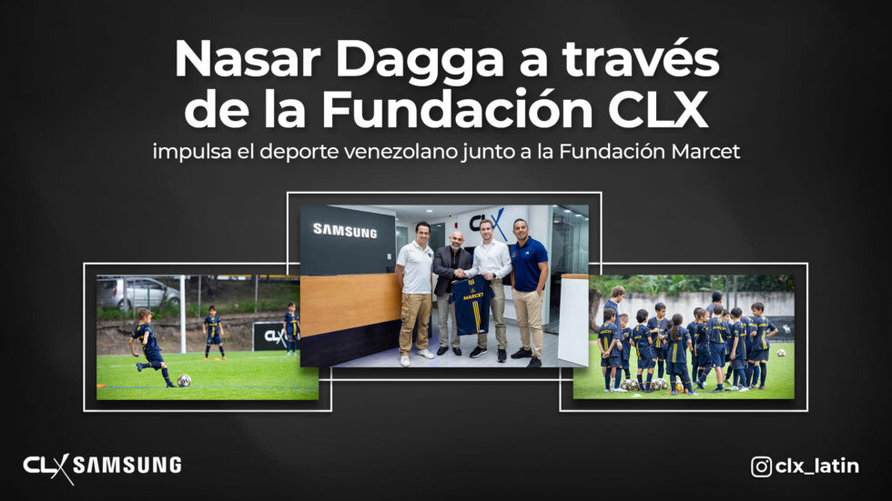 Nasar Dagga a través de la Fundación CLX impulsa el deporte venezolano junto a la Fundación Marcet